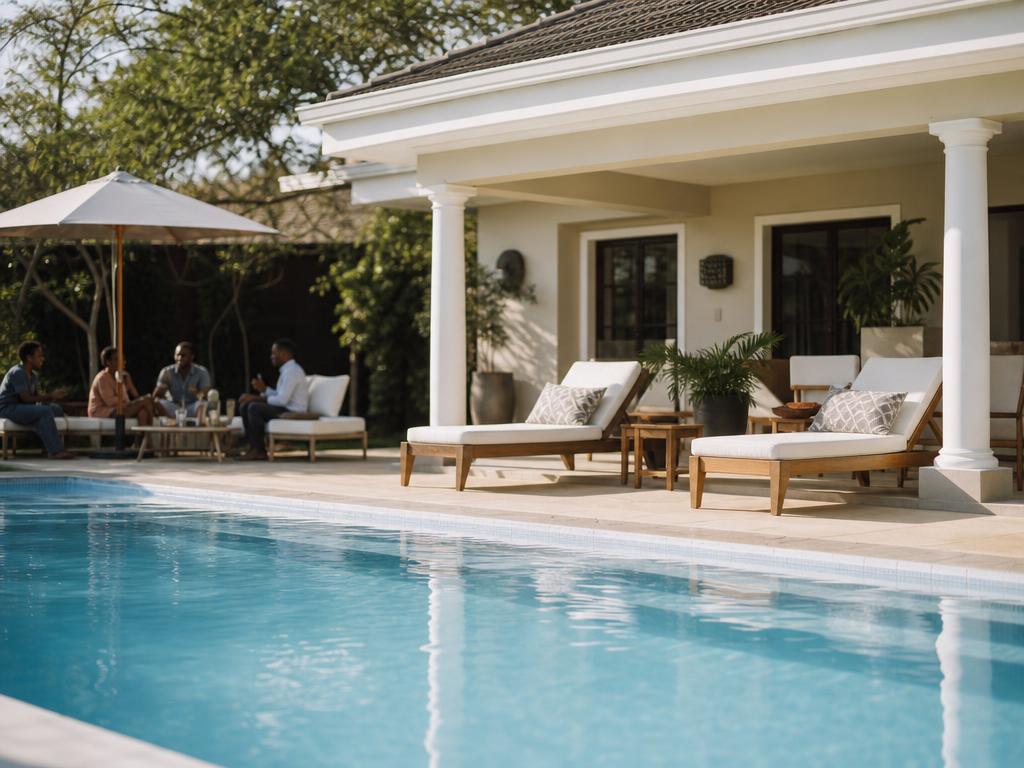 The Azure House in Kabulonga
